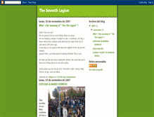 Tablet Screenshot of 7legion.blogspot.com