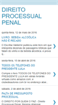 Mobile Screenshot of direitoprocessualpenal13.blogspot.com