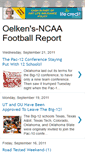 Mobile Screenshot of oelkens-ncaafootballreport.blogspot.com