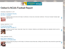 Tablet Screenshot of oelkens-ncaafootballreport.blogspot.com