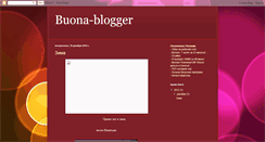 Desktop Screenshot of buonablogger.blogspot.com