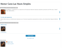 Tablet Screenshot of nestor-cano-las-voces-simples.blogspot.com