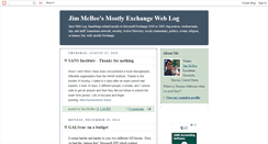 Desktop Screenshot of mostlyexchange.blogspot.com