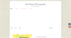 Desktop Screenshot of erinharrisphotography.blogspot.com