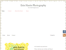 Tablet Screenshot of erinharrisphotography.blogspot.com