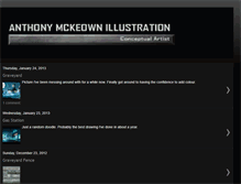 Tablet Screenshot of anthonymckeown.blogspot.com