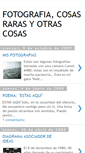 Mobile Screenshot of cosasrarasyotrascosas.blogspot.com