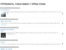 Tablet Screenshot of cosasrarasyotrascosas.blogspot.com