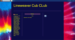 Desktop Screenshot of lineweavercubclub.blogspot.com