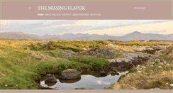 Desktop Screenshot of missingflavor.blogspot.com