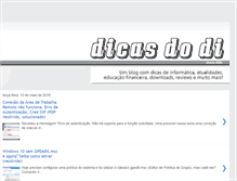 Tablet Screenshot of dicasdodi.blogspot.com