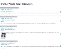 Tablet Screenshot of anotherworldtoday.blogspot.com
