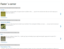Tablet Screenshot of fasters-corner.blogspot.com
