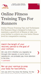 Mobile Screenshot of onlinefitnesstrainingforrunners.blogspot.com