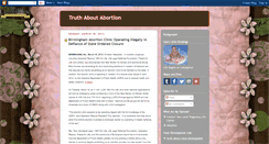 Desktop Screenshot of abortionknowledge.blogspot.com