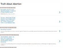 Tablet Screenshot of abortionknowledge.blogspot.com
