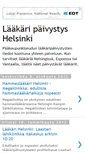 Mobile Screenshot of laakaripaivystyshelsinki.blogspot.com