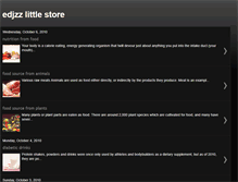 Tablet Screenshot of edjzz-store.blogspot.com