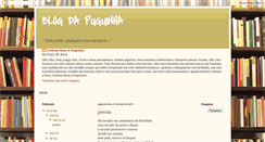 Desktop Screenshot of blogdapuguinha.blogspot.com