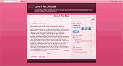 Desktop Screenshot of loseitforlifeactk.blogspot.com