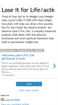 Mobile Screenshot of loseitforlifeactk.blogspot.com