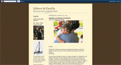 Desktop Screenshot of lideresdefamilia.blogspot.com