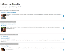 Tablet Screenshot of lideresdefamilia.blogspot.com