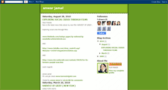 Desktop Screenshot of anwarjamal.blogspot.com