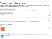 Tablet Screenshot of gospelaccordingtolarryolchs.blogspot.com