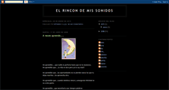 Desktop Screenshot of elrincondemissonidos.blogspot.com