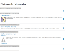 Tablet Screenshot of elrincondemissonidos.blogspot.com