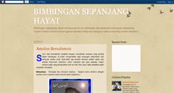 Desktop Screenshot of bimbingansepanjanghayat.blogspot.com