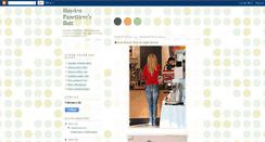 Desktop Screenshot of haydensbutt.blogspot.com