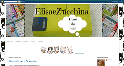 Desktop Screenshot of elisaezucchina.blogspot.com