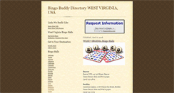 Desktop Screenshot of bingodirectorywestvirginia.blogspot.com