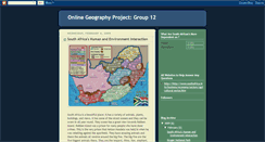 Desktop Screenshot of onlinegeography12.blogspot.com