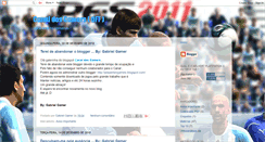 Desktop Screenshot of canaldosgamers.blogspot.com