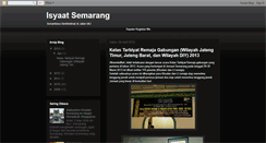 Desktop Screenshot of isyaatsemarang.blogspot.com