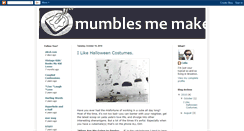 Desktop Screenshot of mumblesmemake.blogspot.com