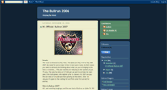 Desktop Screenshot of bullrun2006.blogspot.com