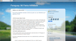 Desktop Screenshot of mi-patria-anhelada.blogspot.com