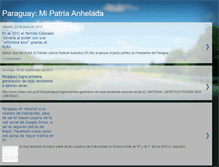 Tablet Screenshot of mi-patria-anhelada.blogspot.com