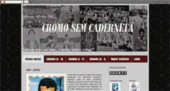 Desktop Screenshot of cromosemcaderneta.blogspot.com