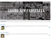 Tablet Screenshot of cromosemcaderneta.blogspot.com