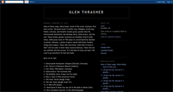 Desktop Screenshot of glenthrasher.blogspot.com