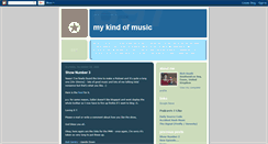 Desktop Screenshot of mykindofmusic.blogspot.com