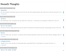Tablet Screenshot of hwoodthoughts.blogspot.com