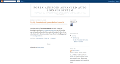 Desktop Screenshot of forexandroid.blogspot.com