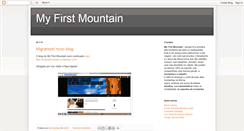 Desktop Screenshot of firstmountain.blogspot.com