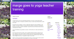 Desktop Screenshot of margegoestoyogateachertraining.blogspot.com